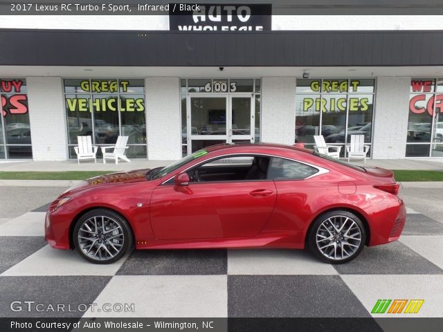 2017 Lexus RC Turbo F Sport in Infrared