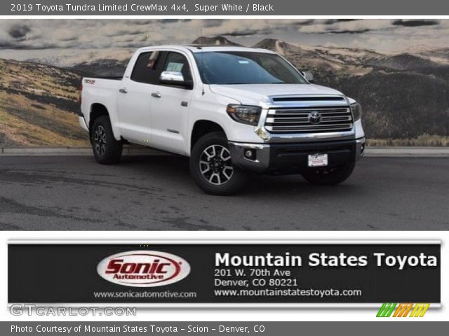 2019 Toyota Tundra Limited CrewMax 4x4 in Super White