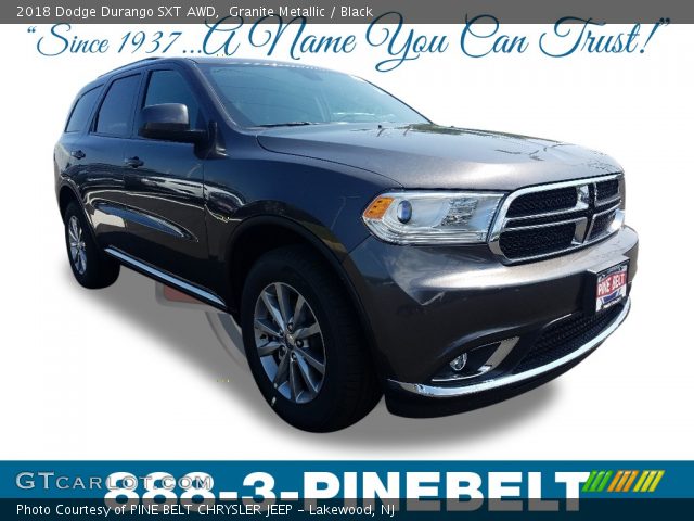 2018 Dodge Durango SXT AWD in Granite Metallic