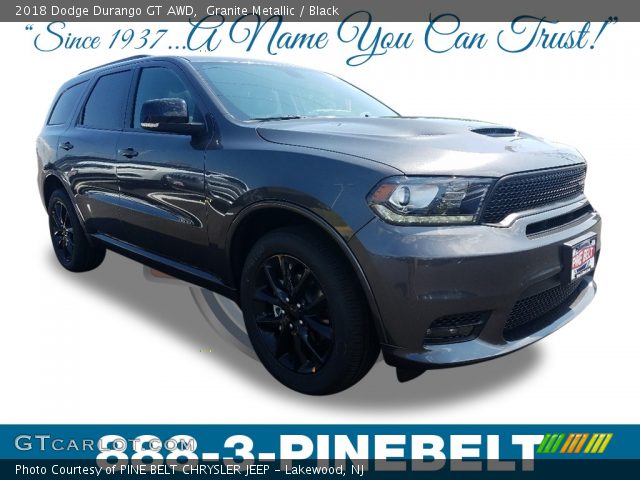 2018 Dodge Durango GT AWD in Granite Metallic