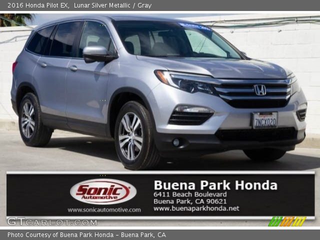 2016 Honda Pilot EX in Lunar Silver Metallic