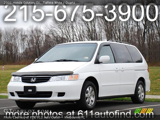 2003 Honda Odyssey EX in Taffeta White