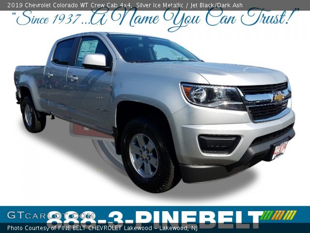2019 Chevrolet Colorado WT Crew Cab 4x4 in Silver Ice Metallic
