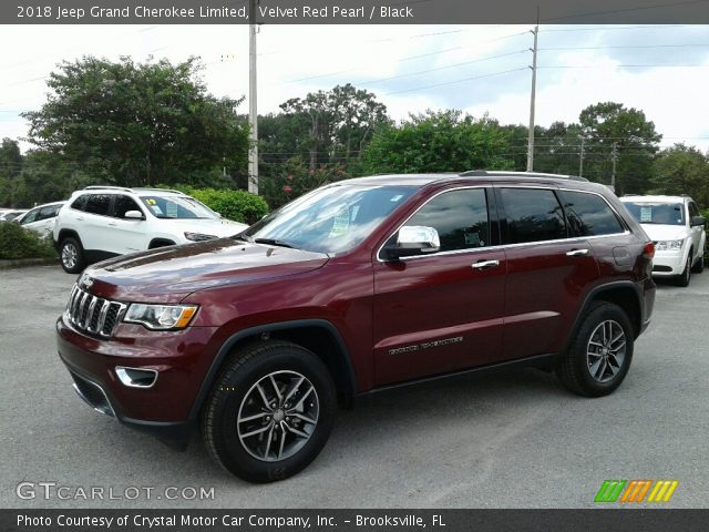 2018 Jeep Grand Cherokee Limited in Velvet Red Pearl