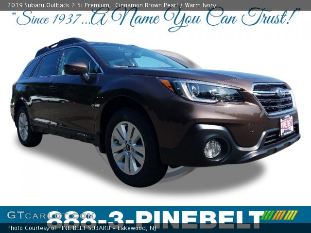 2019 Subaru Outback 2.5i Premium in Cinnamon Brown Pearl