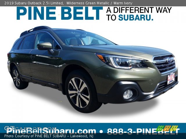 2019 Subaru Outback 2.5i Limited in Wilderness Green Metallic