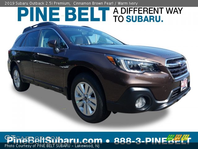 2019 Subaru Outback 2.5i Premium in Cinnamon Brown Pearl