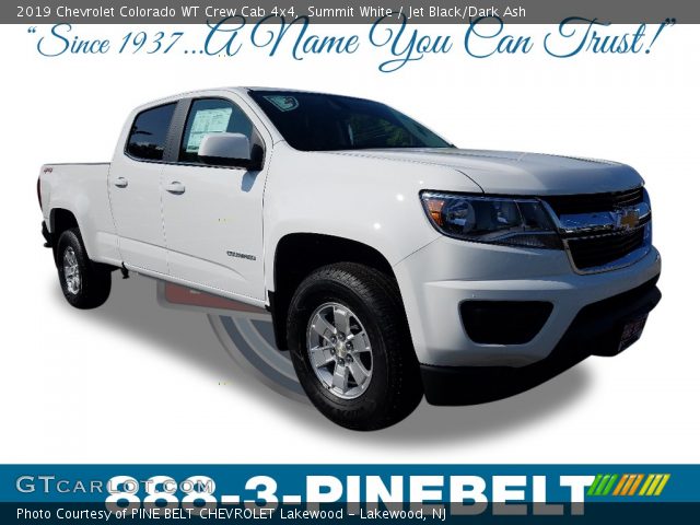 2019 Chevrolet Colorado WT Crew Cab 4x4 in Summit White