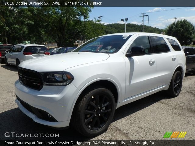 2018 Dodge Durango SXT AWD in White Knuckle