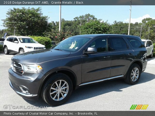 2018 Dodge Durango SXT AWD in Granite Metallic