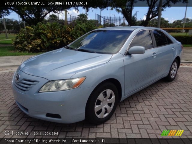 2009 Toyota Camry LE in Sky Blue Pearl