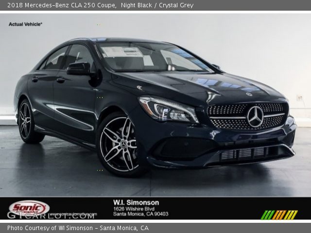 2018 Mercedes-Benz CLA 250 Coupe in Night Black