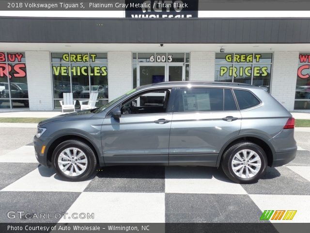 2018 Volkswagen Tiguan S in Platinum Gray Metallic