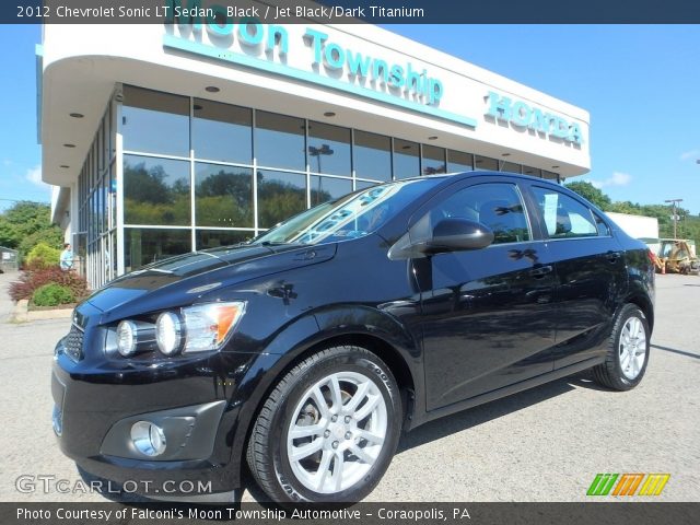 2012 Chevrolet Sonic LT Sedan in Black