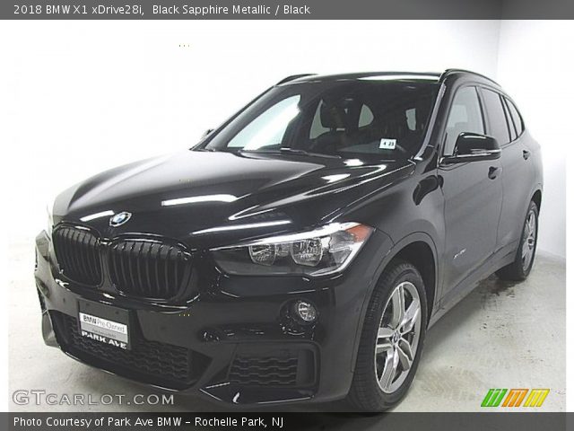 2018 BMW X1 xDrive28i in Black Sapphire Metallic
