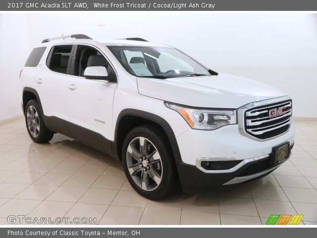2017 GMC Acadia SLT AWD in White Frost Tricoat