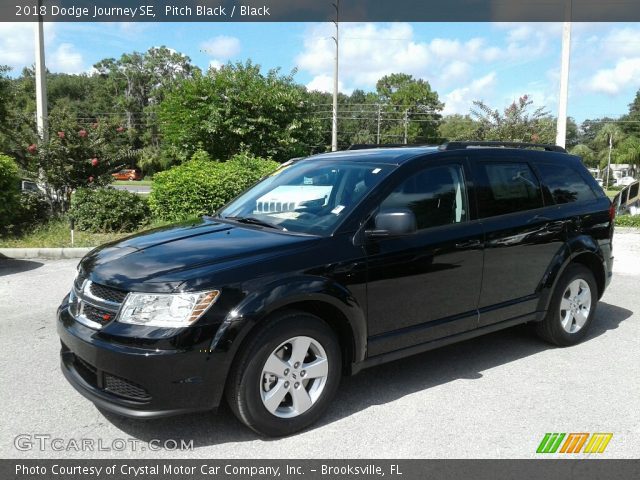 2018 Dodge Journey SE in Pitch Black