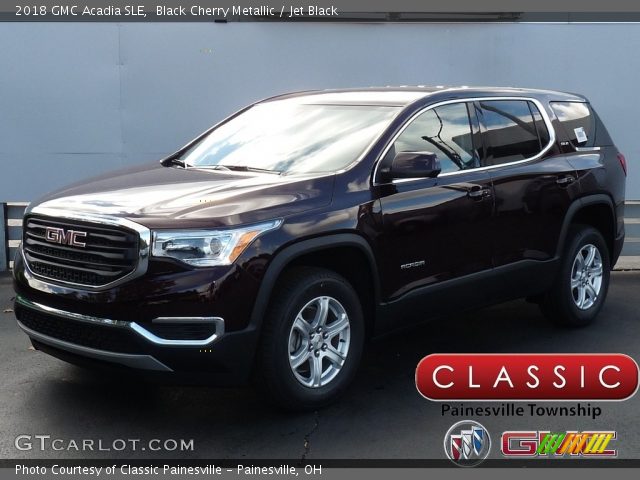 2018 GMC Acadia SLE in Black Cherry Metallic