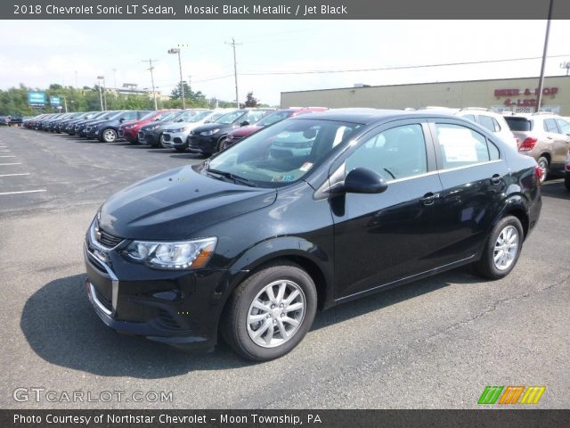 2018 Chevrolet Sonic LT Sedan in Mosaic Black Metallic