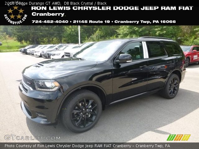 2018 Dodge Durango GT AWD in DB Black Crystal