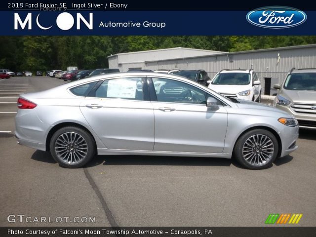 2018 Ford Fusion SE in Ingot Silver