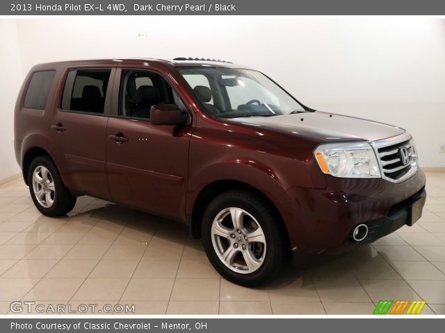 2013 Honda Pilot EX-L 4WD in Dark Cherry Pearl
