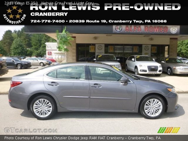2013 Lexus ES 350 in Nebula Gray Pearl