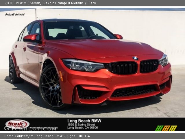 2018 BMW M3 Sedan in Sakhir Orange II Metallic