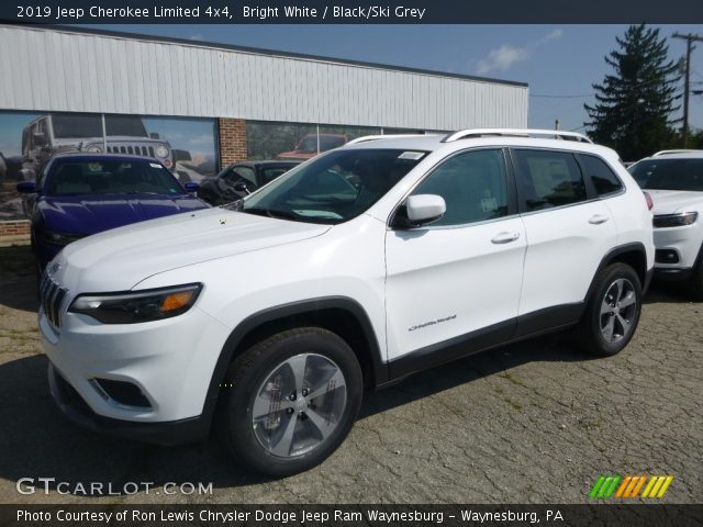 2019 Jeep Cherokee Limited 4x4 in Bright White