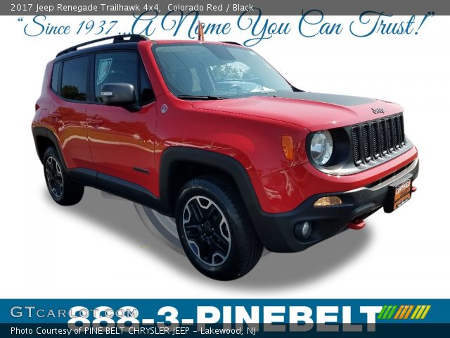 2017 Jeep Renegade Trailhawk 4x4 in Colorado Red