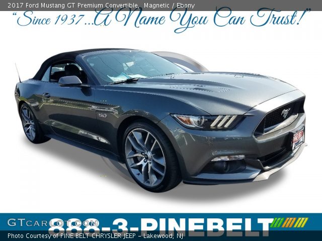 2017 Ford Mustang GT Premium Convertible in Magnetic