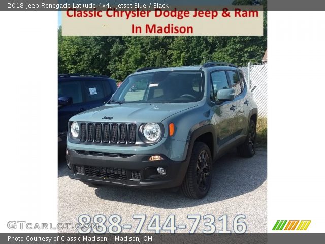 2018 Jeep Renegade Latitude 4x4 in Jetset Blue