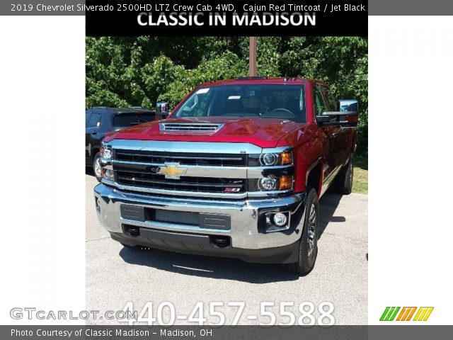 2019 Chevrolet Silverado 2500HD LTZ Crew Cab 4WD in Cajun Red Tintcoat