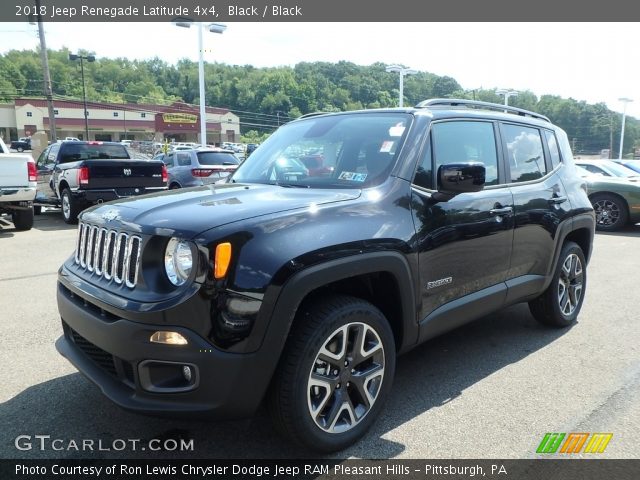 2018 Jeep Renegade Latitude 4x4 in Black