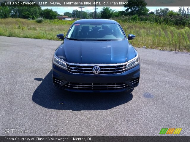 2018 Volkswagen Passat R-Line in Tourmaline Blue Metallic