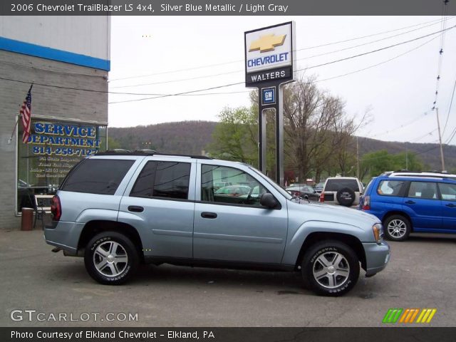 2006 Chevrolet TrailBlazer LS 4x4 in Silver Blue Metallic