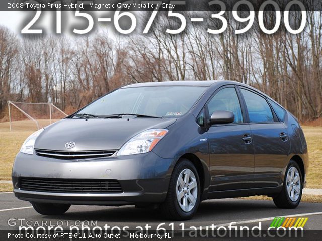 2008 Toyota Prius Hybrid in Magnetic Gray Metallic