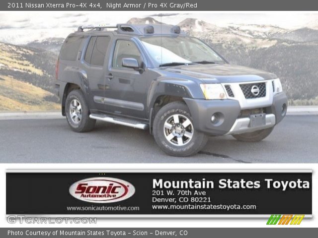 2011 Nissan Xterra Pro-4X 4x4 in Night Armor