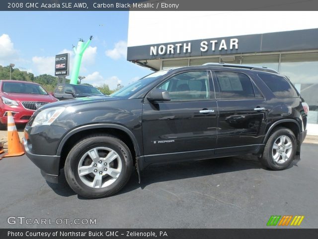 2008 GMC Acadia SLE AWD in Carbon Black Metallic