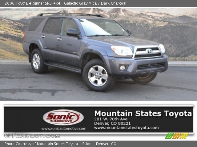 2006 Toyota 4Runner SR5 4x4 in Galactic Gray Mica