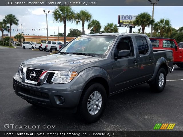 2018 Nissan Frontier SV Crew Cab in Gun Metallic