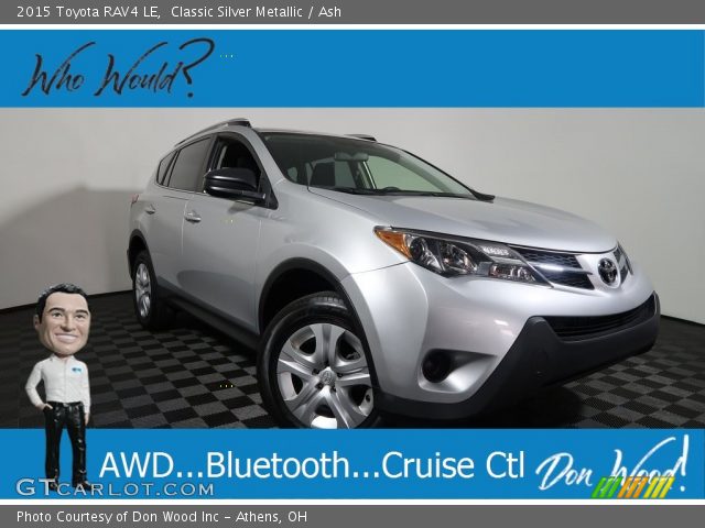 2015 Toyota RAV4 LE in Classic Silver Metallic