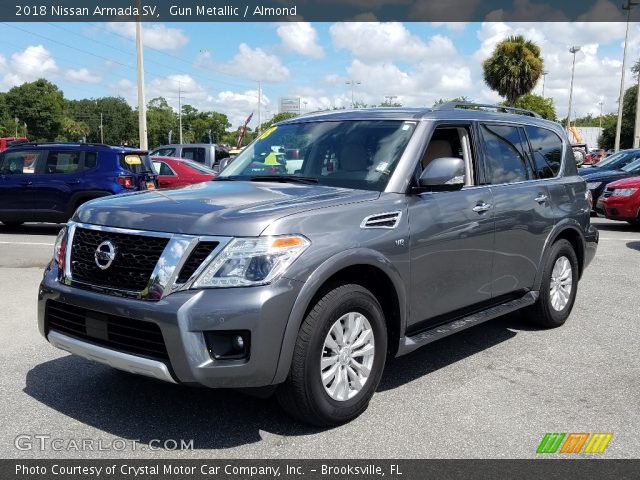 2018 Nissan Armada SV in Gun Metallic