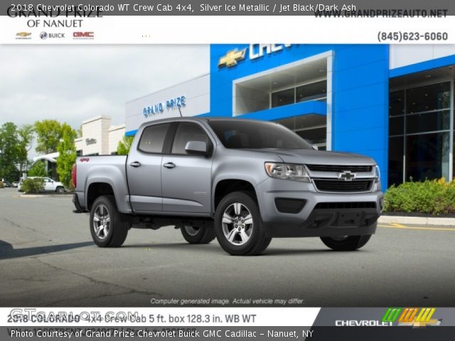 2018 Chevrolet Colorado WT Crew Cab 4x4 in Silver Ice Metallic