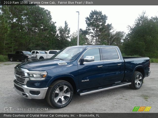 2019 Ram 1500 Laramie Crew Cab in Patriot Blue Pearl