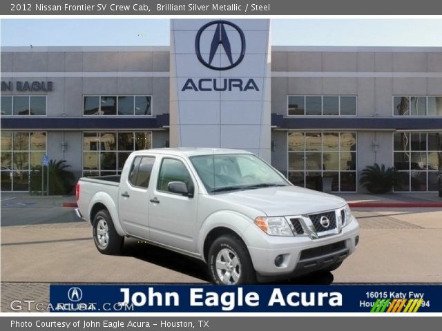 2012 Nissan Frontier SV Crew Cab in Brilliant Silver Metallic