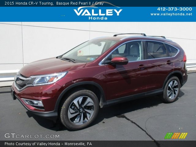 2015 Honda CR-V Touring in Basque Red Pearl II