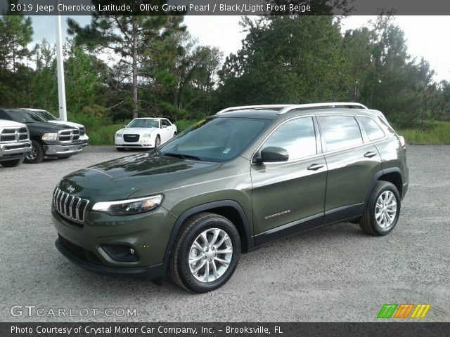 2019 Jeep Cherokee Latitude in Olive Green Pearl