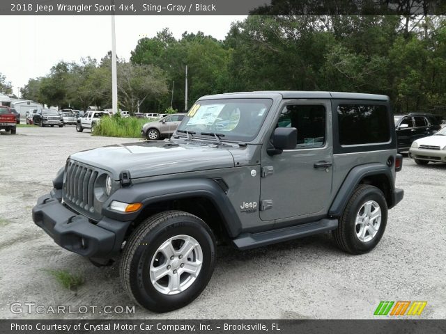2018 Jeep Wrangler Sport 4x4 in Sting-Gray