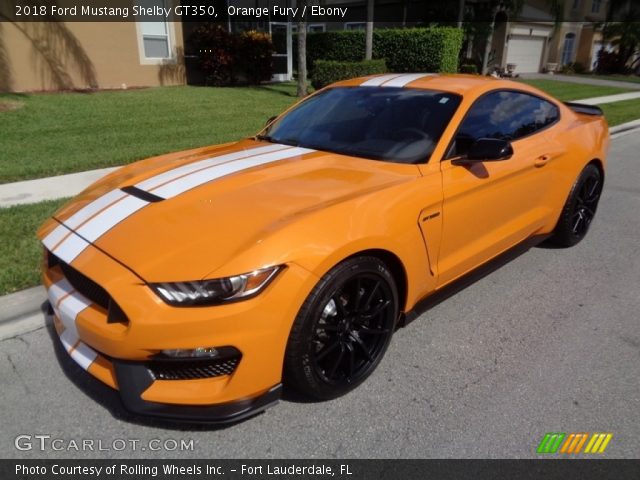 2018 Ford Mustang Shelby GT350 in Orange Fury